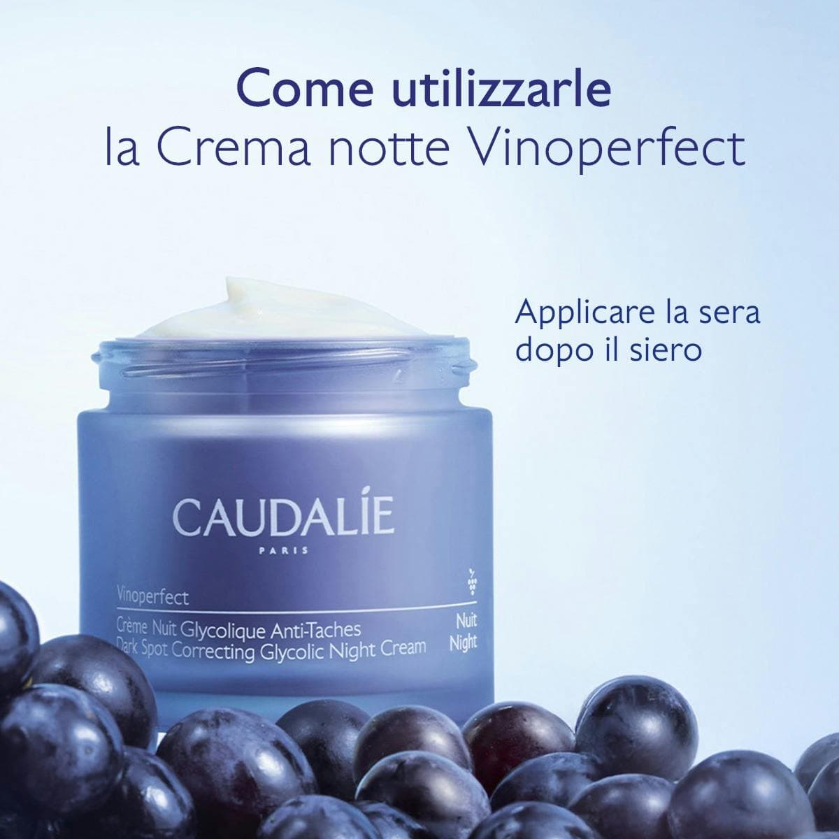 Vinoperfect Crema Notte Anti-Macchie con Acido Glicolico + Viniferina — immagine 2