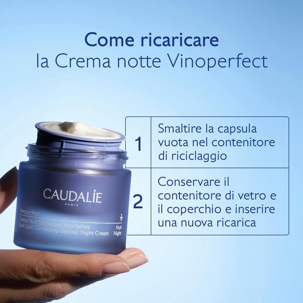 Vinoperfect Crema Notte Anti-Macchie con Acido Glicolico + Viniferina — immagine 3